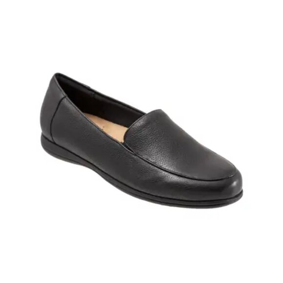 Trotters Deanna Black Leather Loafers | EUC - Picture 1 of 10